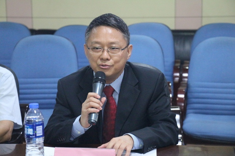 (国际翻译公司副经理常晨光发言)